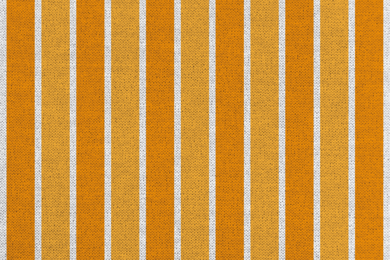 Modern placemat striped orange surface - TenStickers