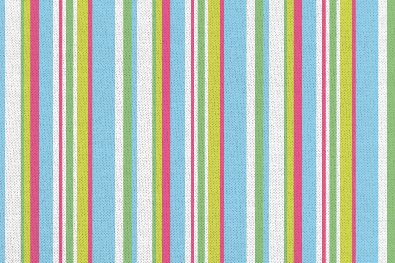 Colorful striped surface placemat - TenStickers