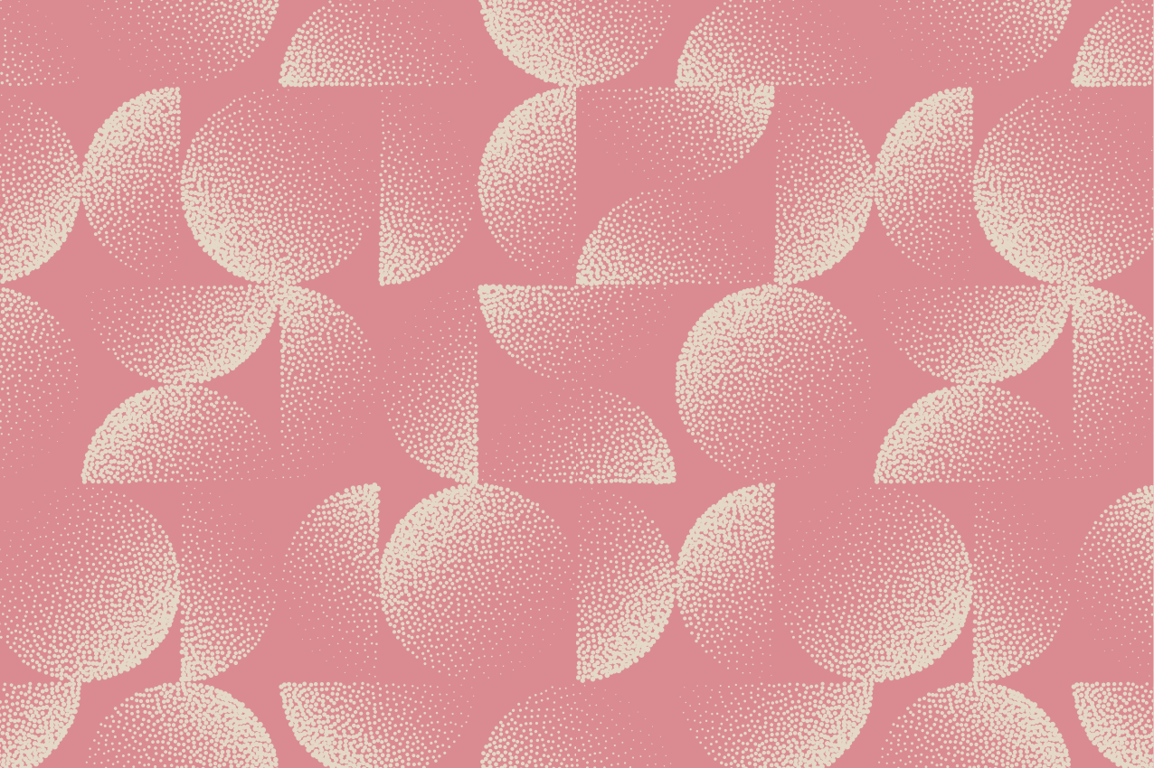 Abstract circular patterns placemat - TenStickers