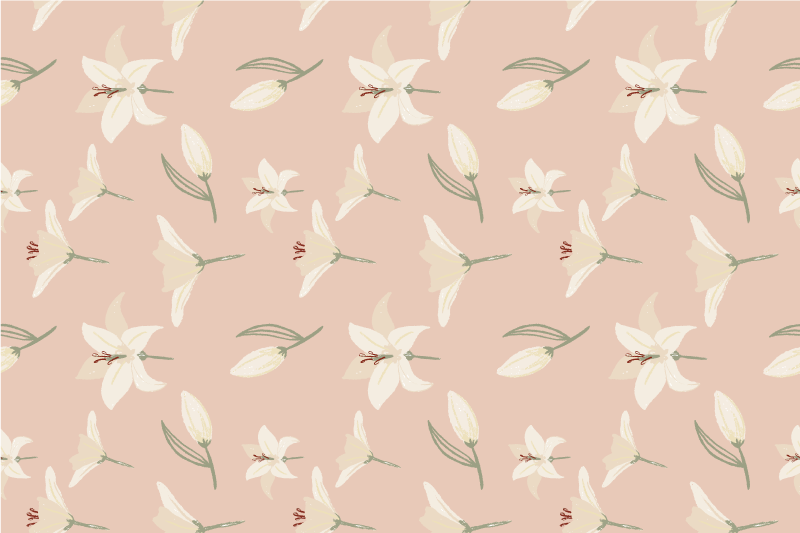 Christmas placemat floral table linens - TenStickers