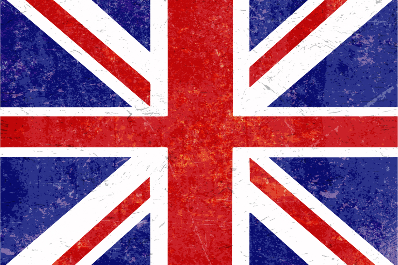 Union Jack Flag Placemats - TenStickers