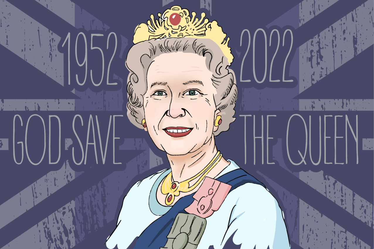 "God Save Queen" Jubilee Placemats - TenStickers