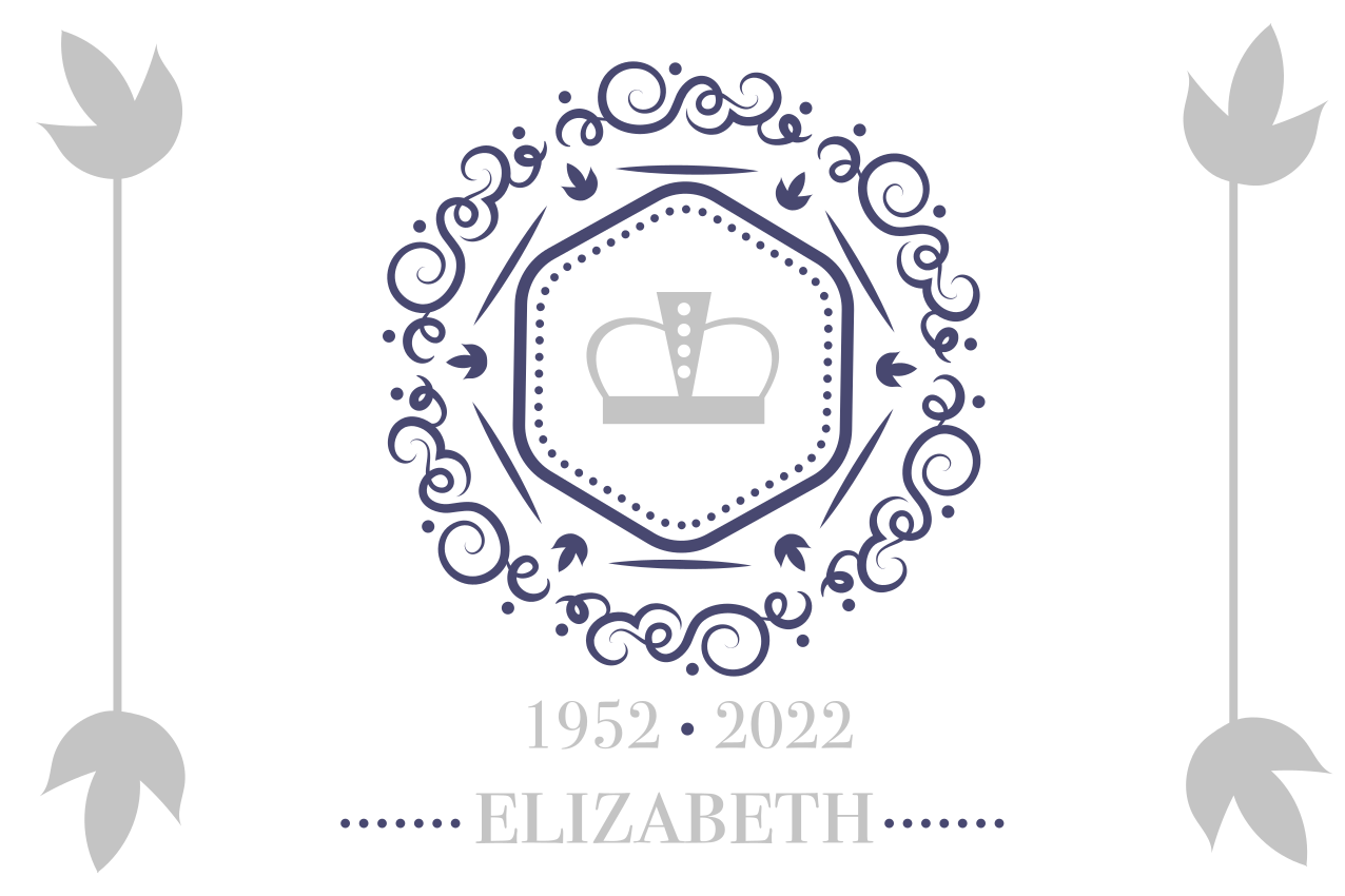 Personalised Platinum Jubilee placemats - TenStickers