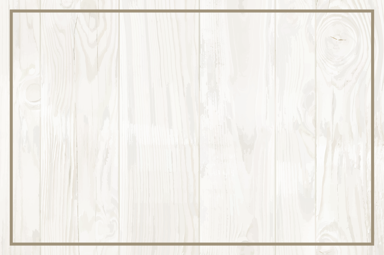 White wood placemats rectangular - TenStickers