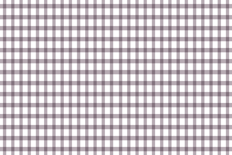 Lilac Gingham textured placemats - TenStickers