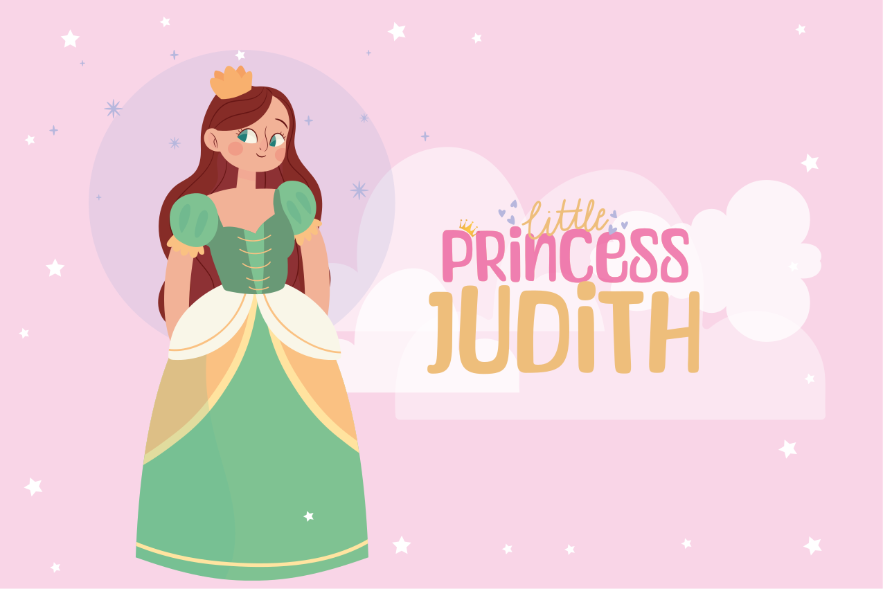Little princess personalised name kids placemat - TenStickers