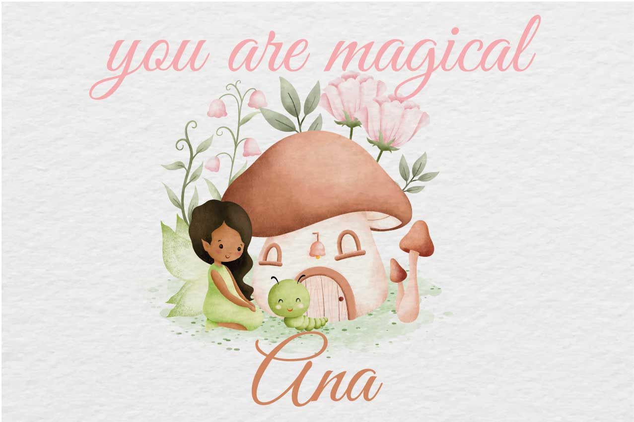 You are magical personalised placemat - TenStickers