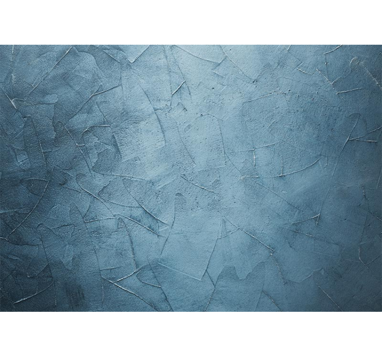 Blue surface texture wall mural - TenStickers