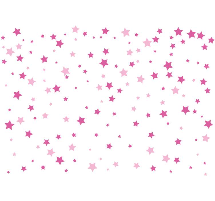 Stars Pattern Design romantic wall mural - TenStickers