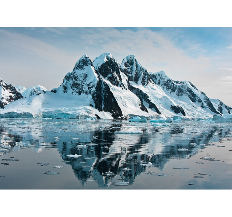 Wall mural hidden ice berg - TenStickers