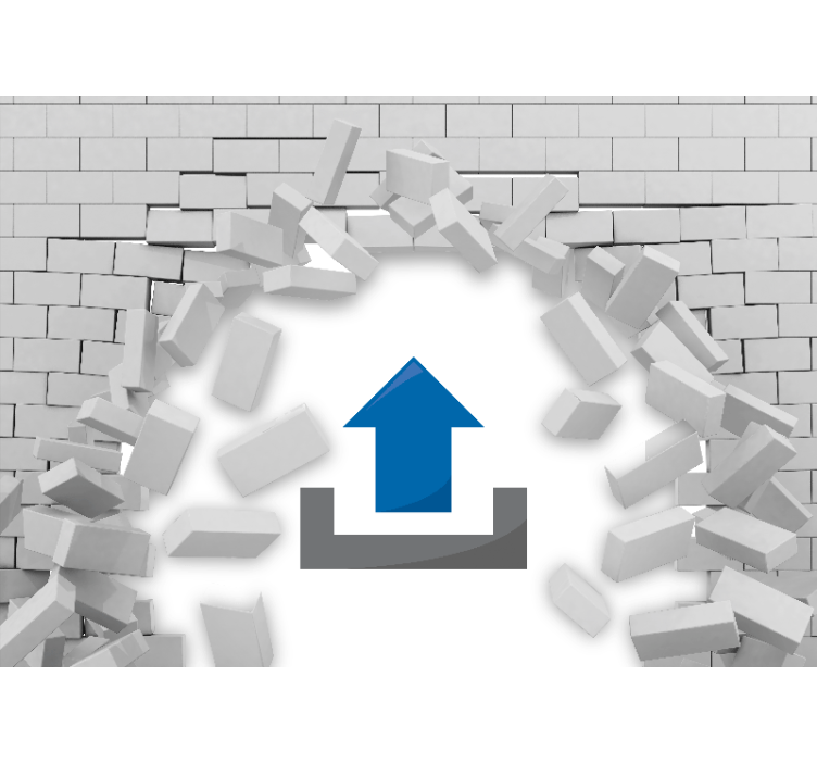 Wall mural vehicle joyful race scene - TenStickers