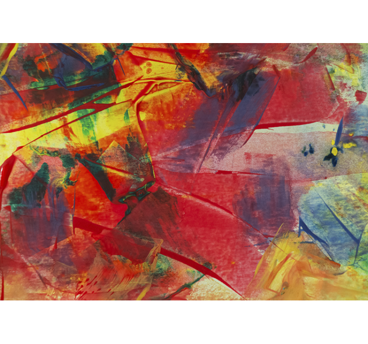 Abstract wall mural dynamic color blend - TenStickers