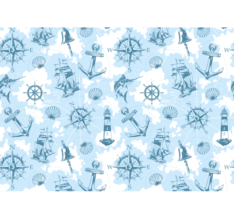 Landscape wall mural marine adventure themes - TenStickers