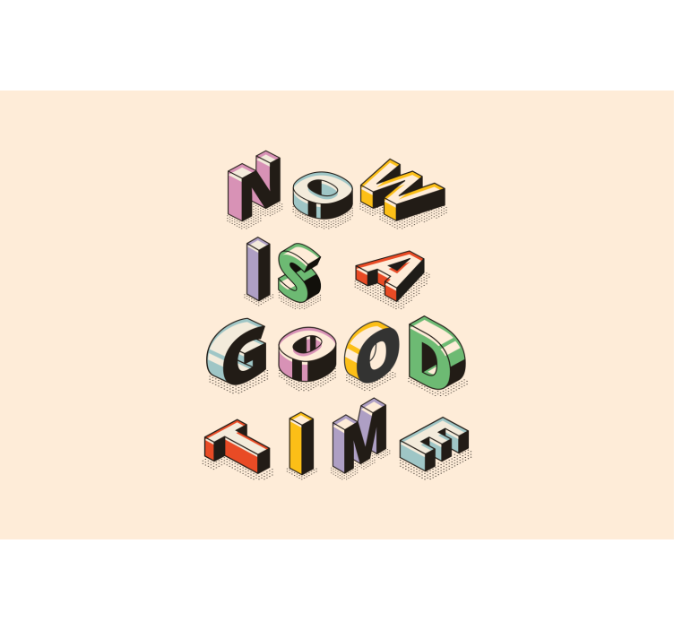 Quote wall mural inspirational quote design - TenStickers