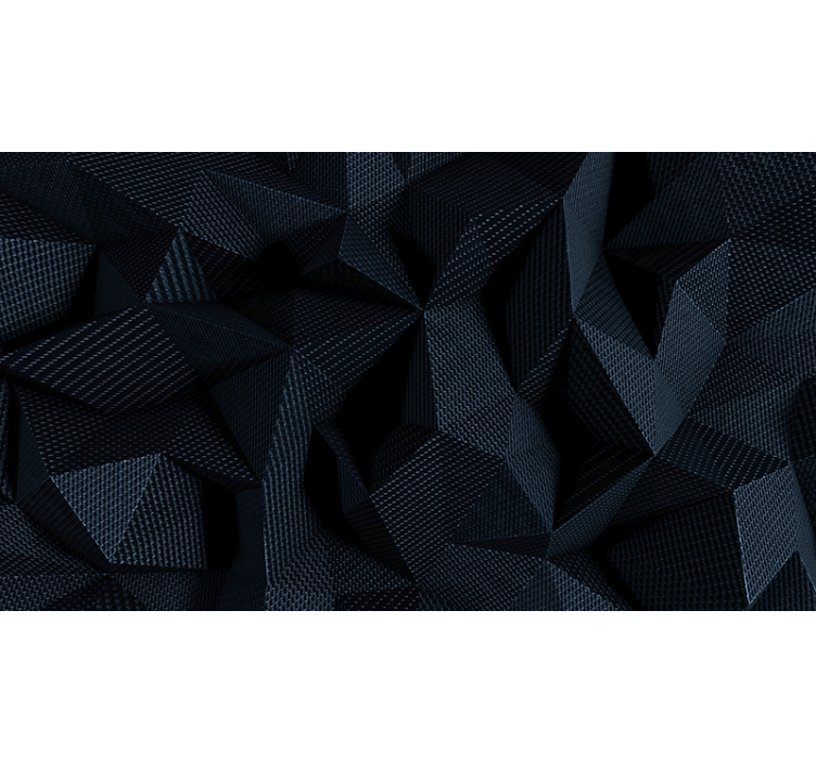 Texture wall mural geometric fabric designs - TenStickers