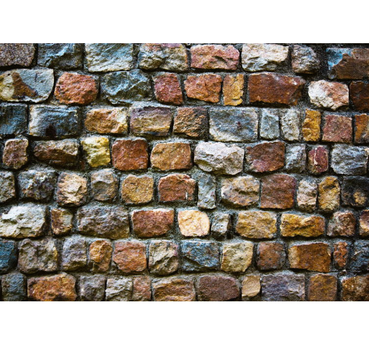 Mural stone wall natural stone surface - TenStickers