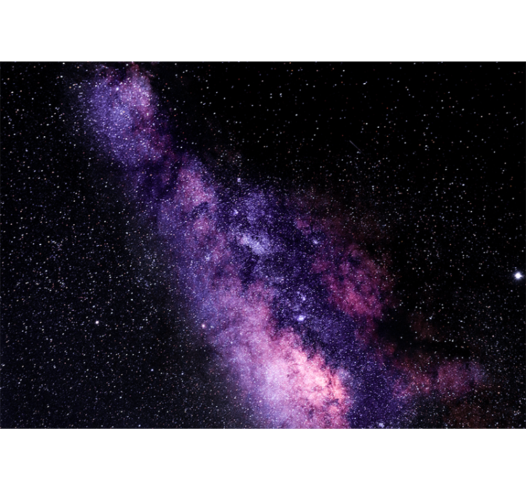 Space wall mural majestic cosmic view - TenStickers
