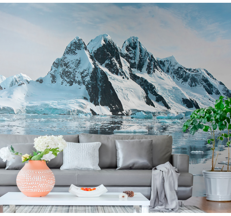 Wall mural hidden ice berg - TenStickers