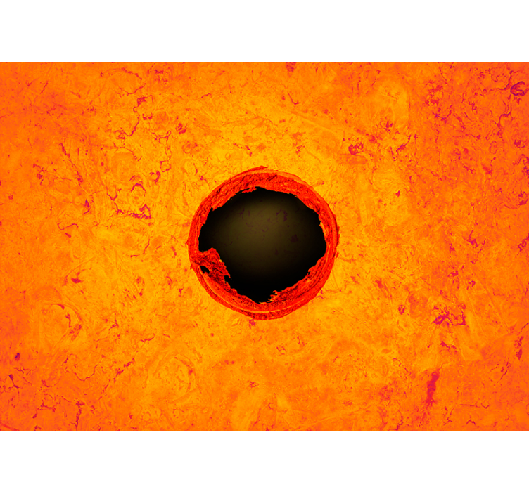 Hole in Wall 3D wallpaper - TenStickers