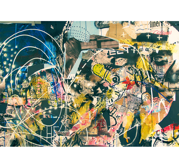 Urban Street Art graffiti wall mural - TenStickers