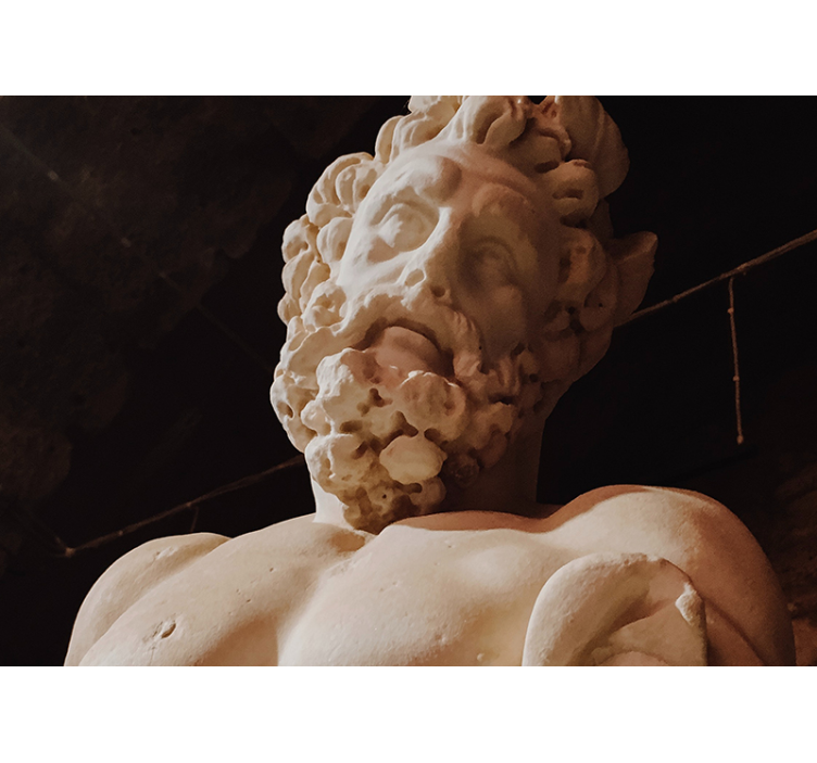 Classic art wall mural of classic sculpture detail - TenStickers