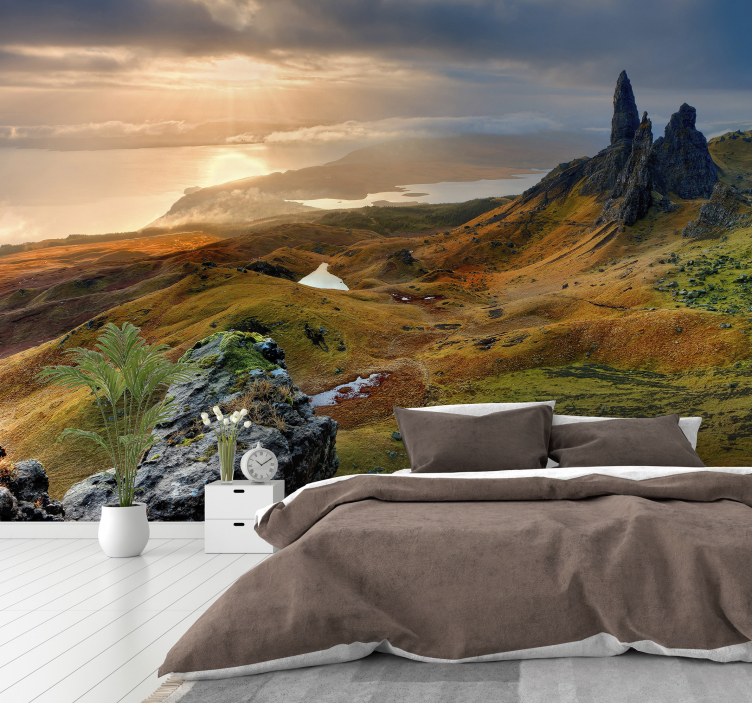 Isle of Skye nature nature wall mural - TenStickers