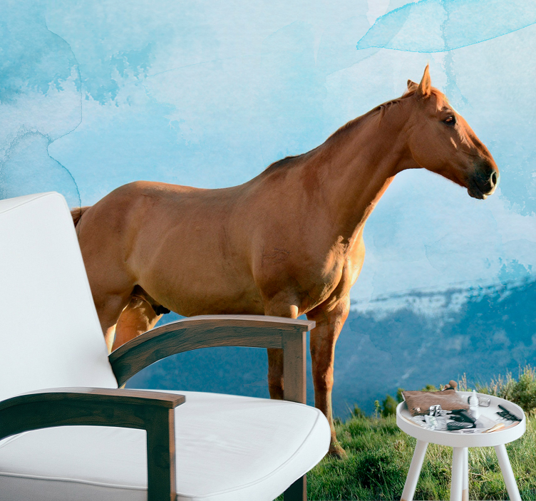 Majestic Horse Presence animals wall mural - TenStickers