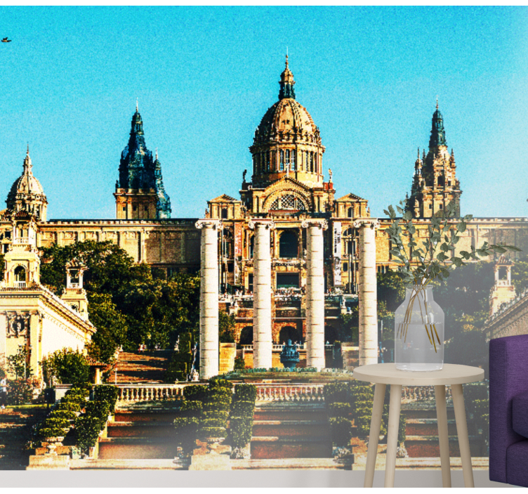 National Catalan Museum barcelona wall mural - TenStickers