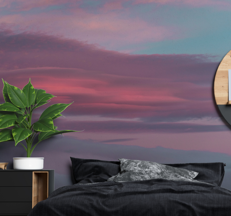 Serene Evening Sky sky wall mural - TenStickers