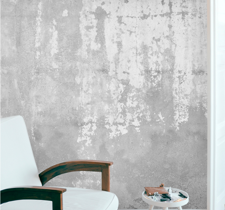 Texture wall mural concrete texture finish - TenStickers