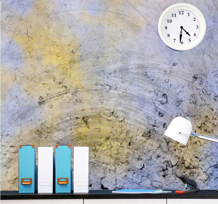 Texture wall mural subtle circular design - TenStickers