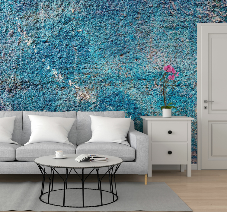 Textured Ocean Surface texture wall mural - TenStickers