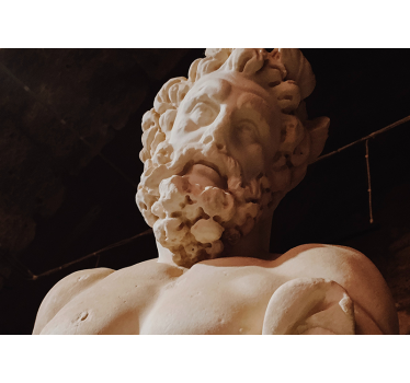 Classic art wall mural of classic sculpture detail - TenStickers