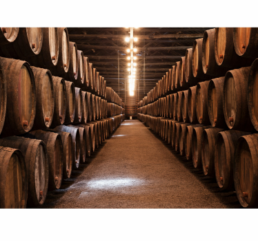 Vintage cellar mural - TenStickers