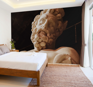 Classic art wall mural of classic sculpture detail - TenStickers
