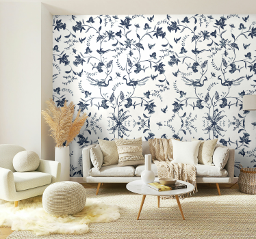 French vintage Toile wall mural - TenStickers