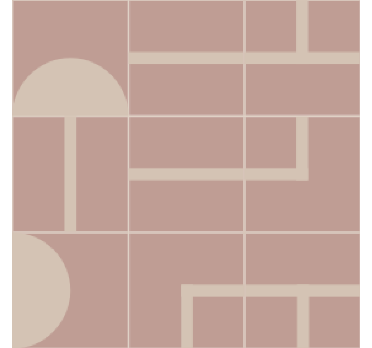 Geometric Patterned Surface texture coasters - TenStickers