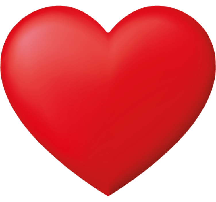 Heart shaped coaster wedding coaster - TenStickers