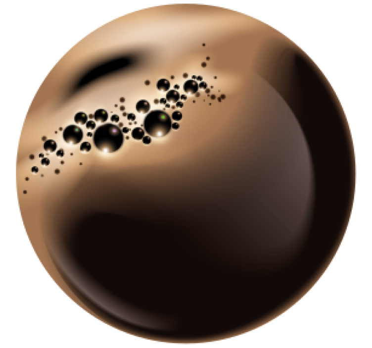 Coffee design drink coaster - TenStickers