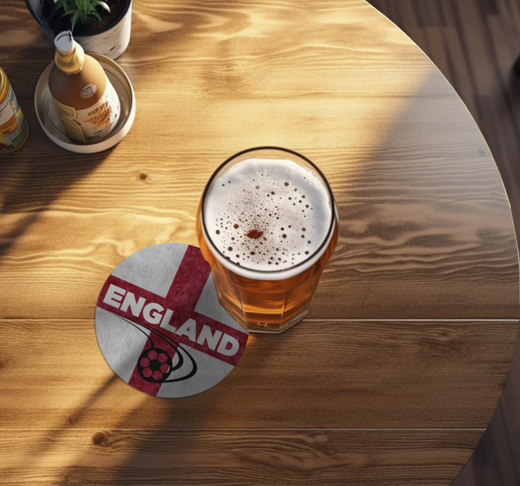 England football beer mats - TenStickers