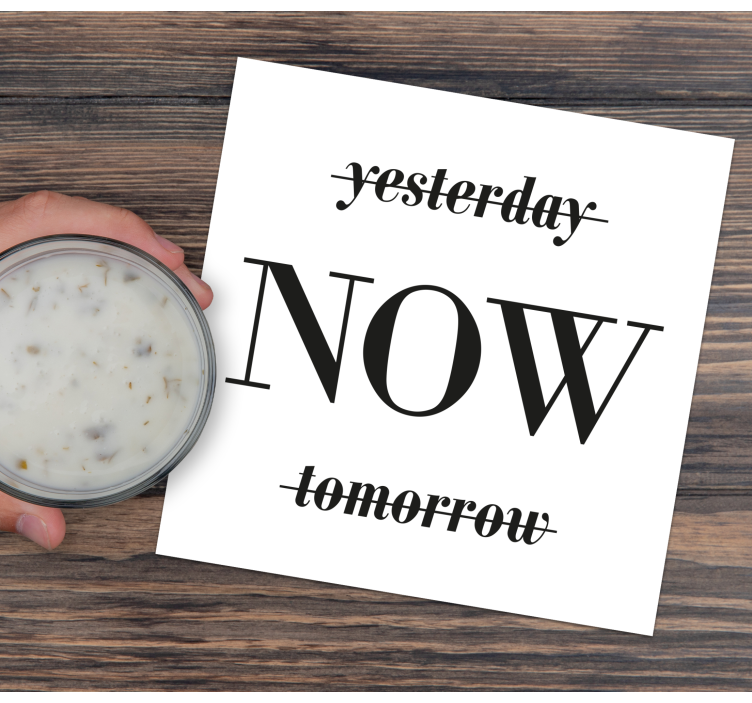 "good vibes only text coasters" - TenStickers