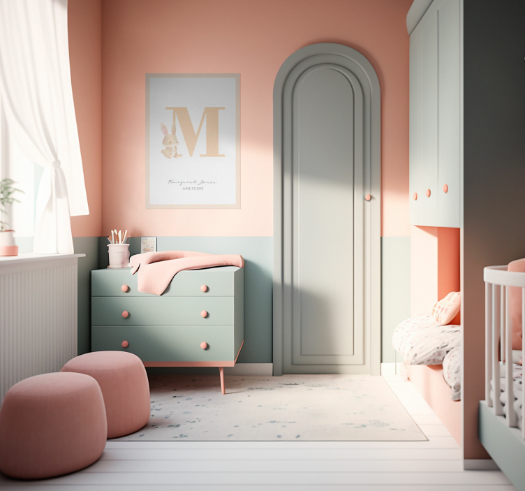 Customisable nursery poster - TenStickers