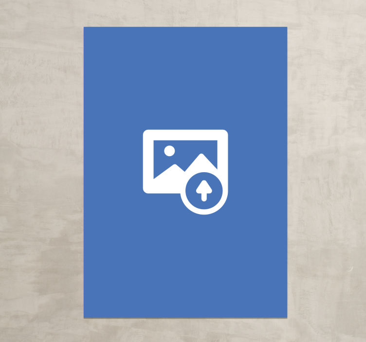 Personalised photo poster - TenStickers