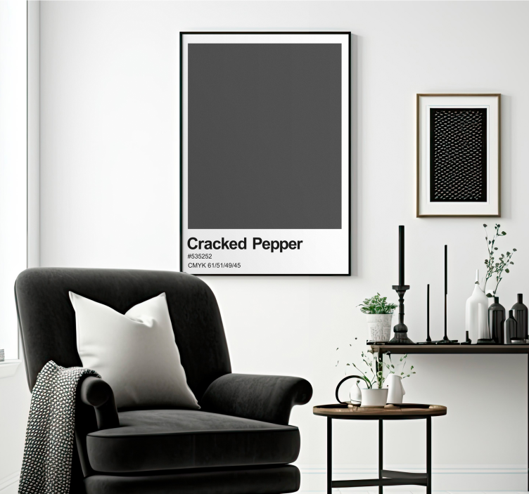 Cracked pepper wall poster - TenStickers