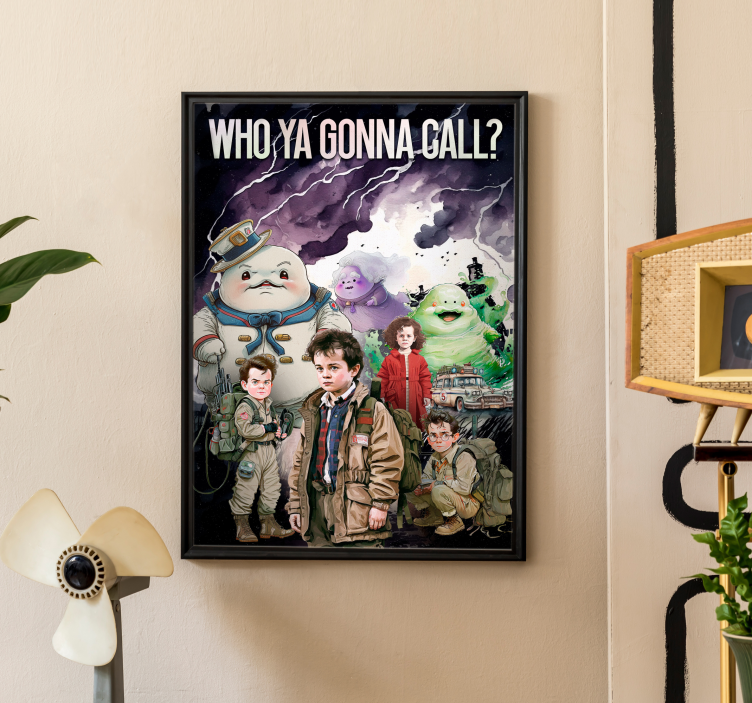 Ghostbusters movie wall poster - TenStickers