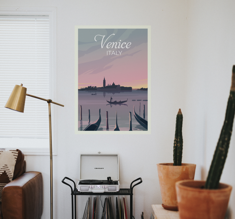 Italy Venice poster print - TenStickers