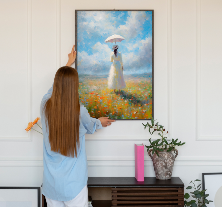 Printemps impressionism art poster - TenStickers