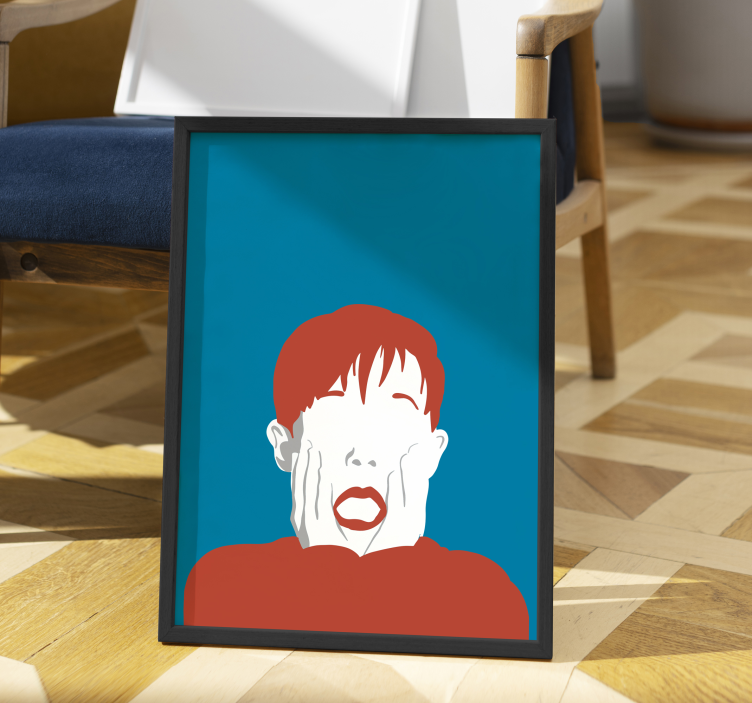 Scared Kid Movie Wall Poster - TenStickers