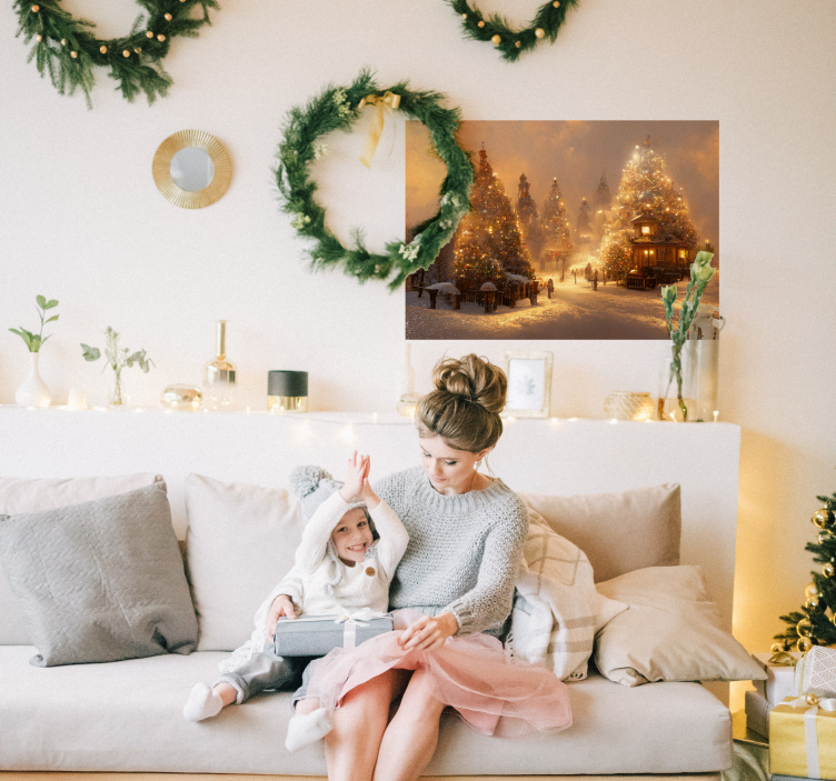 Winter wonderland sticker - TenStickers