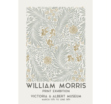 Vintage flowers poster - TenStickers